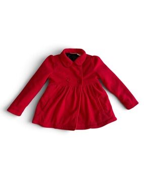 Red Insulated Girls Fleece Coat Buttons Size 5T
Lavender Pockets